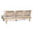 Veridian Outdoor 3-Seater Sofa With Water-Repellent Cushions
