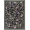 Hand-Knotted High-Quality Black Area Rug
