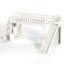 Structure de lit mezzanine avec glissade, escalier de rangement et garde-robe intégrée Haven Kids-133749542-133749544
