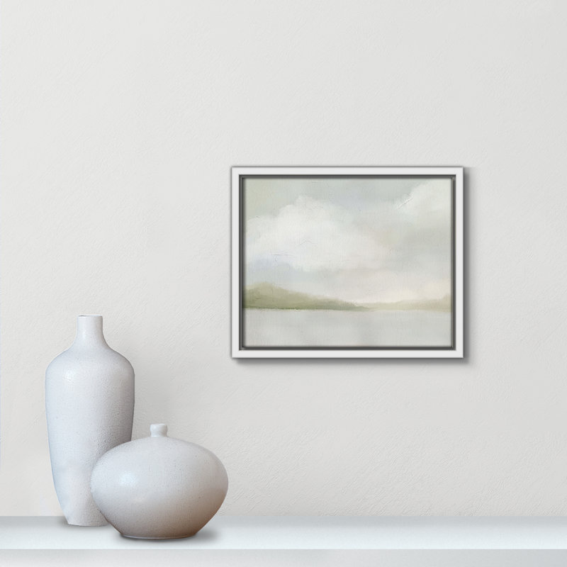 Queensland " A Tranquil Morning ", 9.5" H x 11.5" W, White