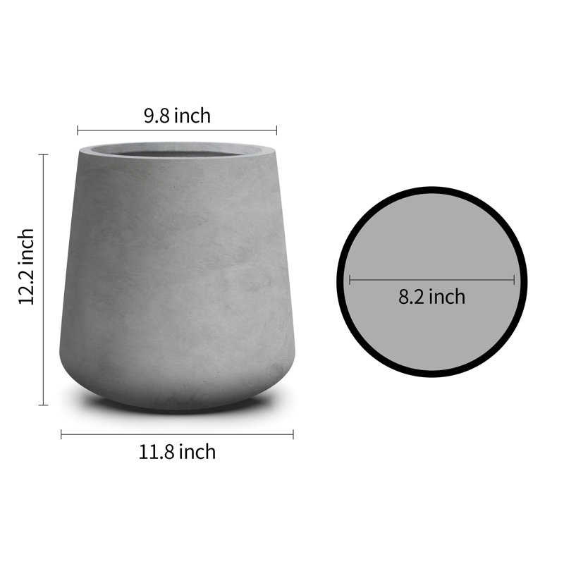 Krute Pot Planter, Natural