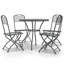 Ambroz 4 - Person Patio Dining Set with Round Table-451748995