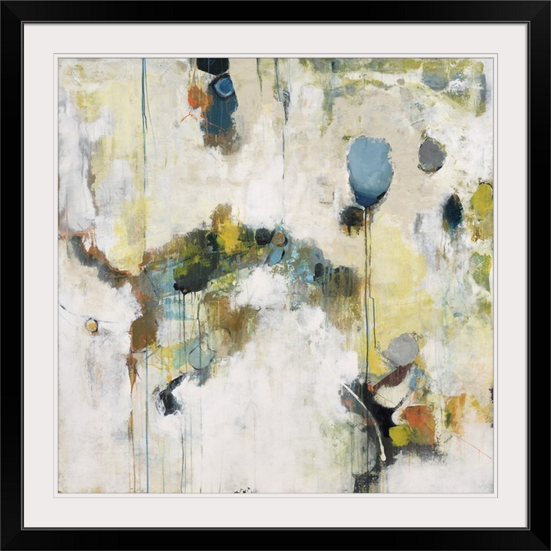 «Playland», reproduction d'art Anihya, Cadre noir, H 20" x l 20" x P 1"