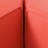 BRAVA X-BACK RIGHT CORNER BENCH, RED