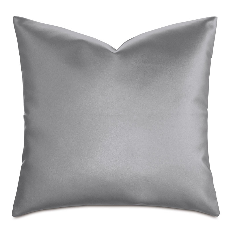 Housse de coussin en cuir Klein Klein, Acier, H 20 po x l 20 po