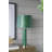 Crocodile Textured Faux Leather Table Lamp - Green