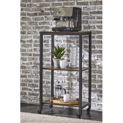 Zysk Bar Cart by 17 Stories Zysk Bar Cart by 17 Stories
