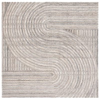 Rosalind Abstract Wool Hand Tufted Area Rug