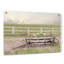 «Country Flower Wagon» par Lori Deiter, art mural en verre acrylique-1758135913