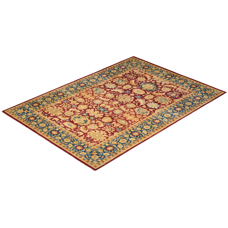 Classic One-of-a-Kind 6' 3" X 8' 10" Hand Knotted Area Rug