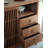 Teandrea Solid Wood 6 -Drawer Accent Cabinet