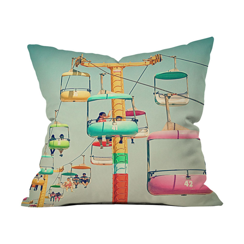 Coussin décoratif d’extérieur à coulisses avec ciel shannon clark