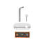 Wall Mounted Basin Mixer Tap Brass-1169796943