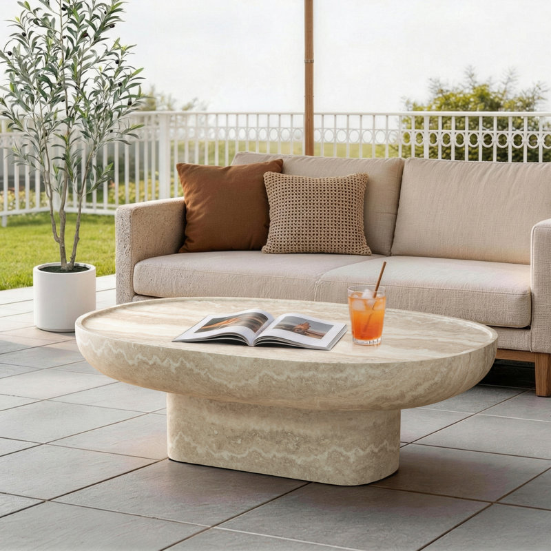 Pedestal Coffee Table
