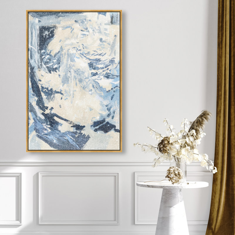 Coastal Feel II Print by Oliver Gal, 31"H x 46"W, Gold Floater Frame