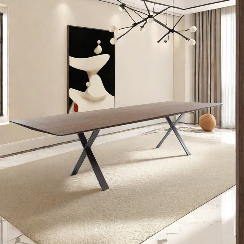 Table de salle à manger Mirelez, H 29,13 po x L 86,61 po x l 39,37 po