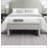 Modern Bed End Bench with Storage,Upholstered Large Foot Rest Stool, Comfy Window Vanity Bench for Living Room,Bedroom,Dorm,Coffee Table,Linen Light-424232090