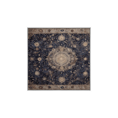 Machine Washable Purple Area Rug