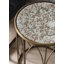 Everett Glass Top End Table