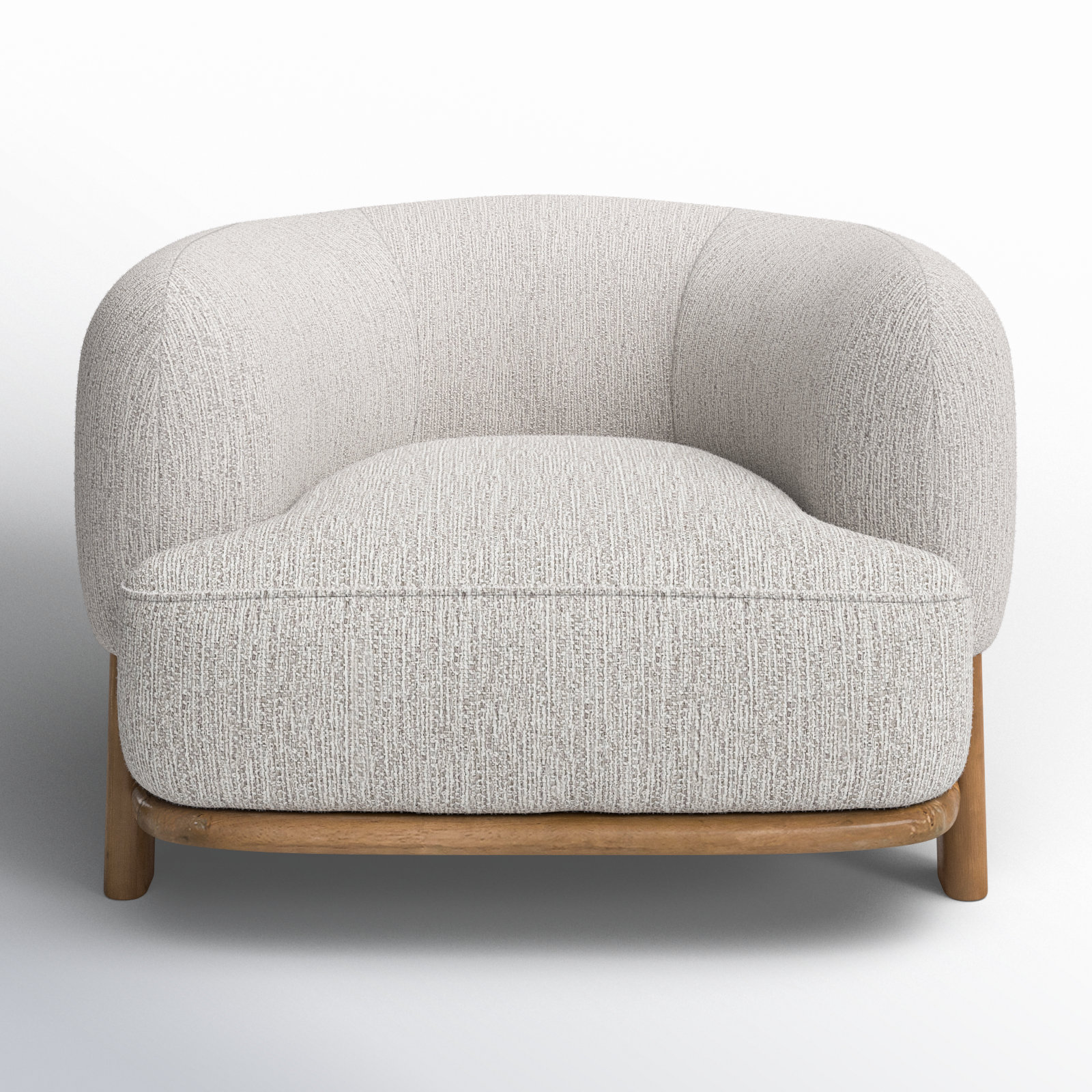 AllModern Dorothea Upholstered Barrel Chair & Reviews | Wayfair