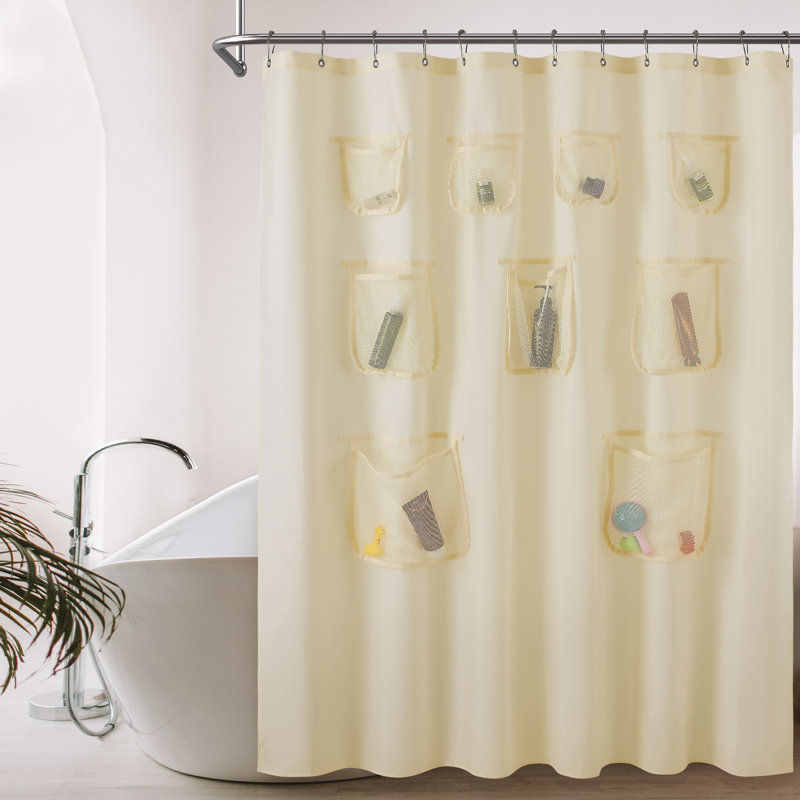 Rideau de douche Mesh, Sable, H 72 po x l 72 po