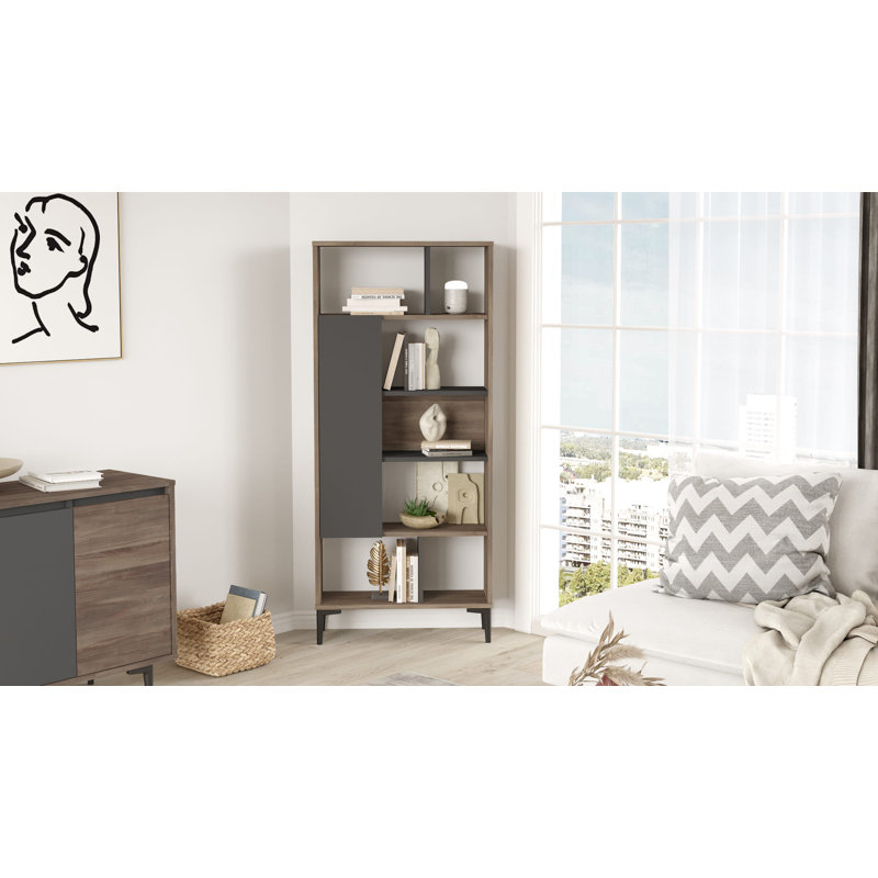 Bookshelf, Brun / noir