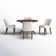 Didmarton 5 Piece Pedestal Table Set