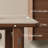 Solid wood minimalist high-end dining table-629784655