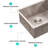 23 Inch Undermount Sink - Single Bowl Stainless Steel Kitchen Sink 16 Gauge 9 Inch Deep Kitchen Sink Basin