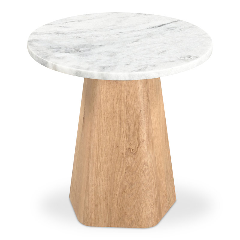 Evelyn Marble End Table
