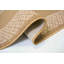 Tapis de couloir taille basse sur mesure avec bordure à chaîne berbère beige-738254032