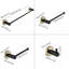 Ensemble de quincaillerie de salle de bain 5 pièces-81304714