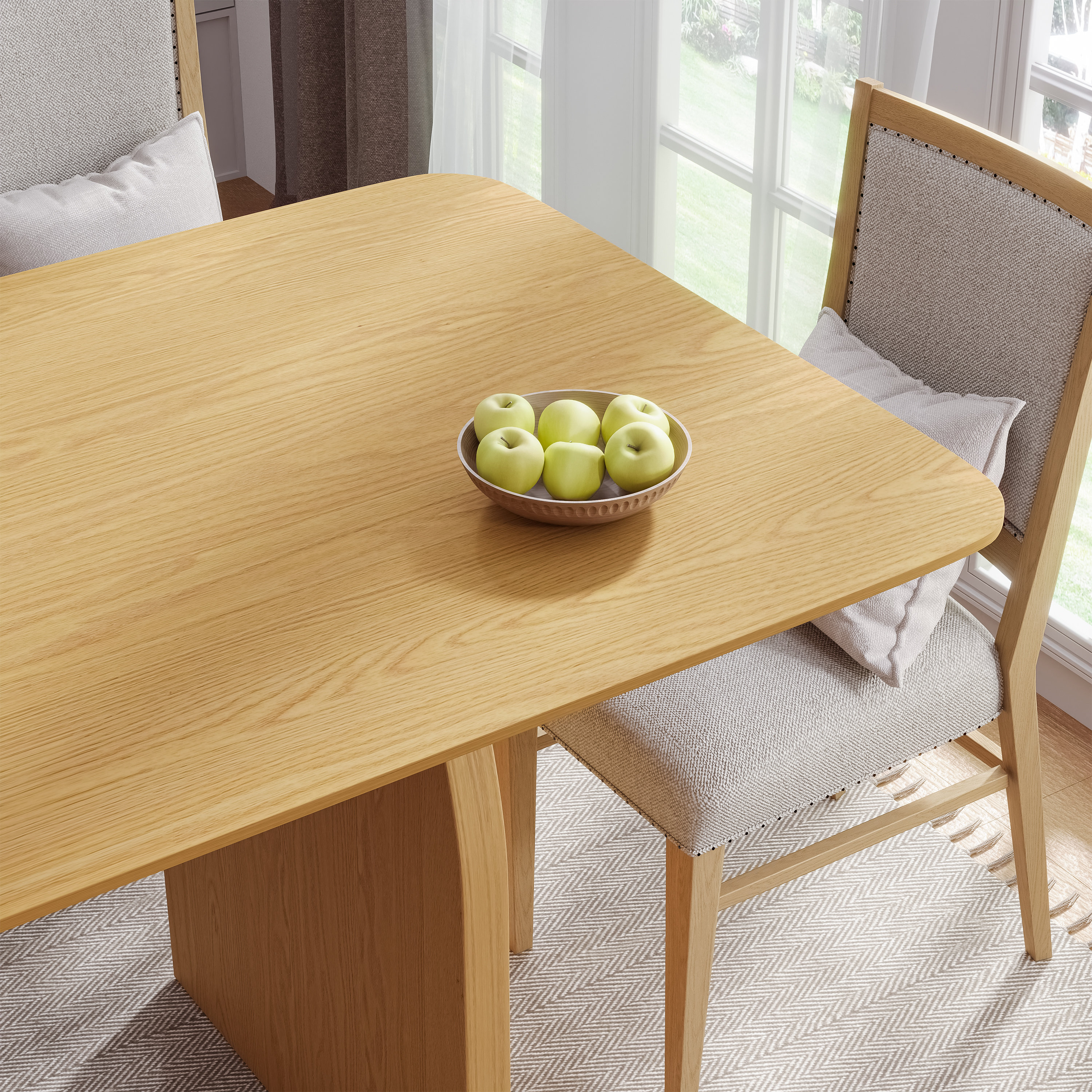 Latitude Run® Rectangle Wood Dining Table & Reviews | Wayfair