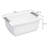 Sterilite Small Stacking Basket, Stack Storage Bins, Organize Closets, Pantry, Bathroom or Classroom