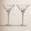 Admiral Crystal Martini Glass