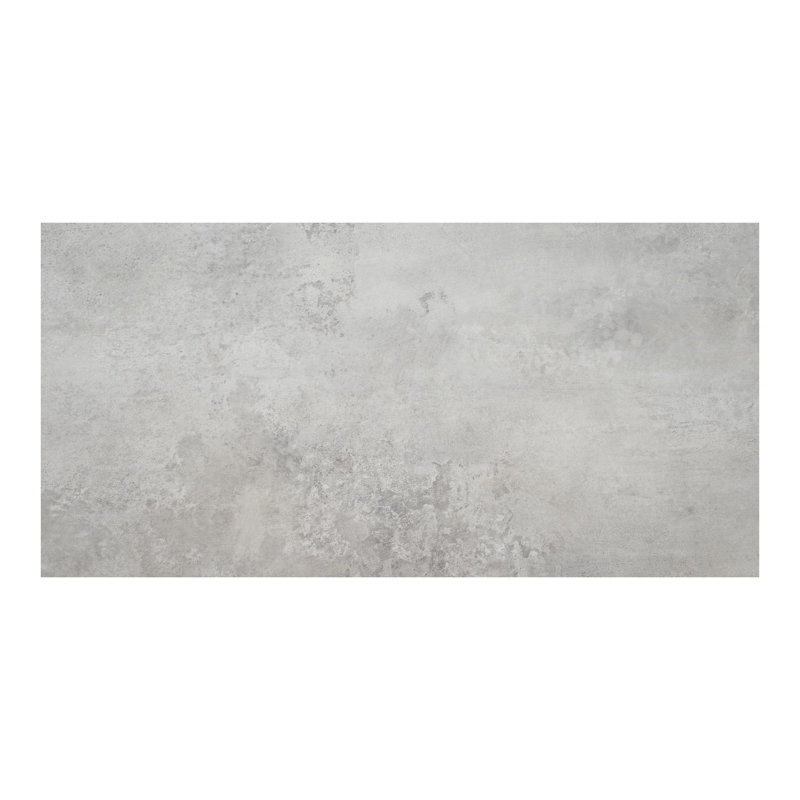 Carrelage de luxe en vinyle rigide 12 po x 24 po 5 mm 12m Tropez, Gris atlas