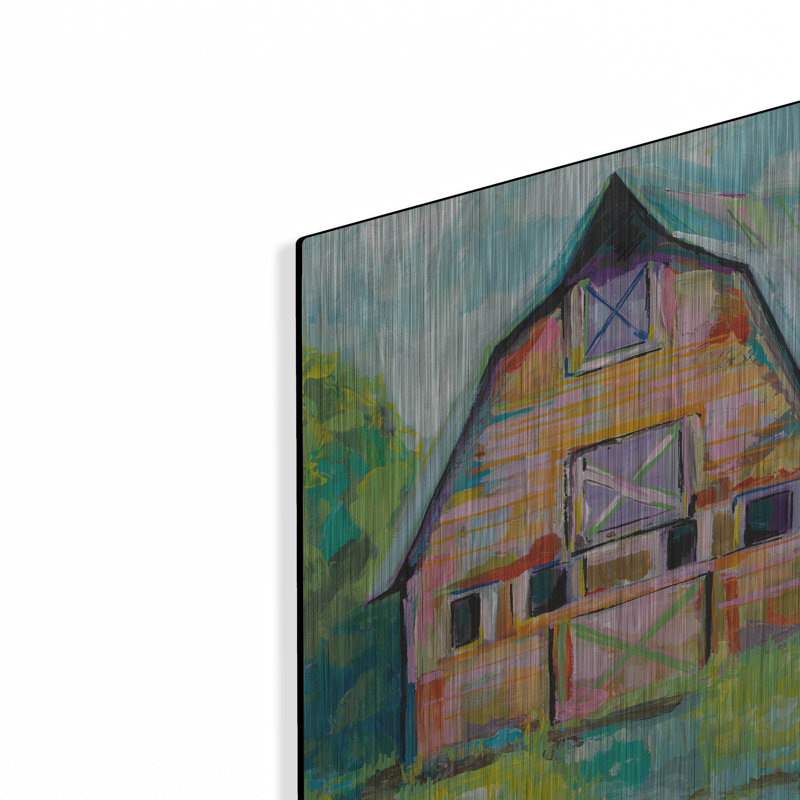 «Going To The Country II» par Jeanette Vertentes, H 12 po x l 12 po