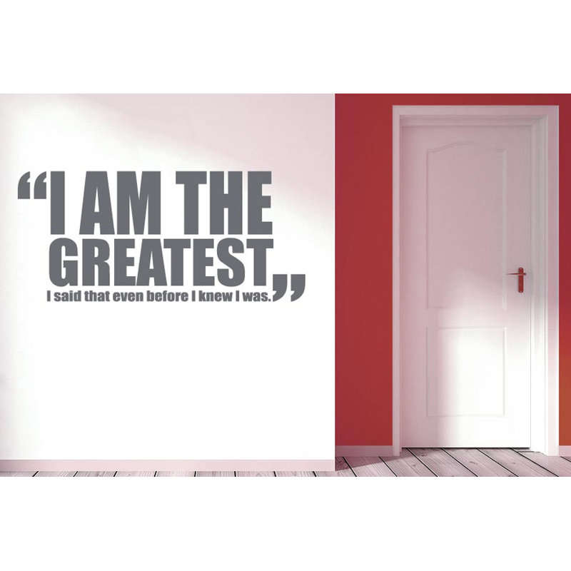 Non-Wall Damaging Wall Decal, Grey, Medium