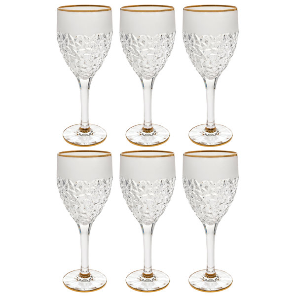 Goblet 12 oz. Crystal All Purpose Wine Glass (Set of 6) Majestic Crystal