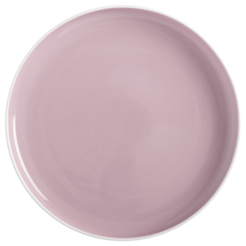 Maxwell & Williams Tint Porcelain Plate, Antique pink and pink