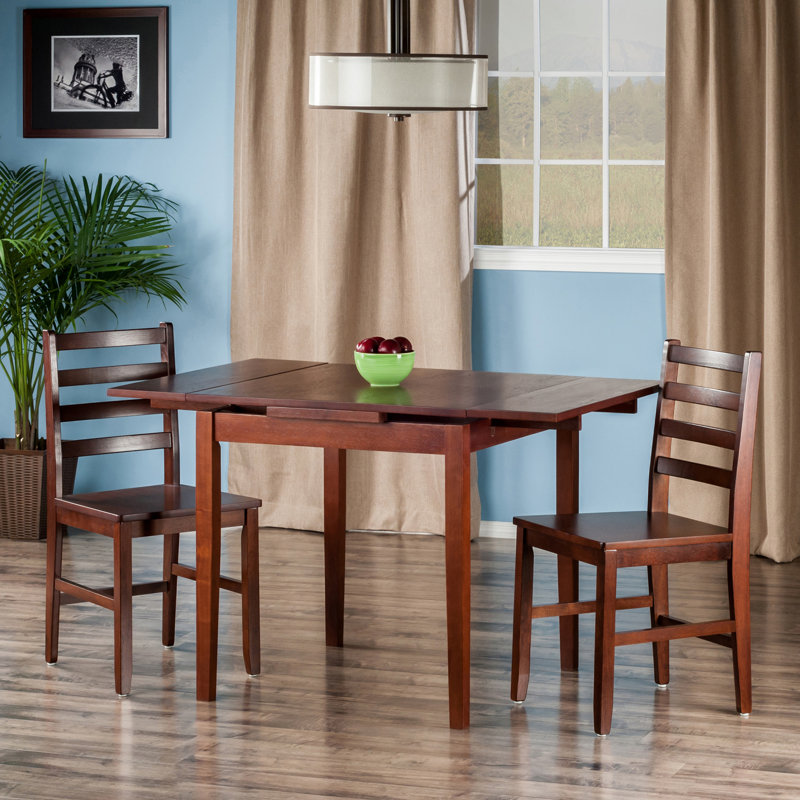 Solid Wood Top Four Leg Dining Set