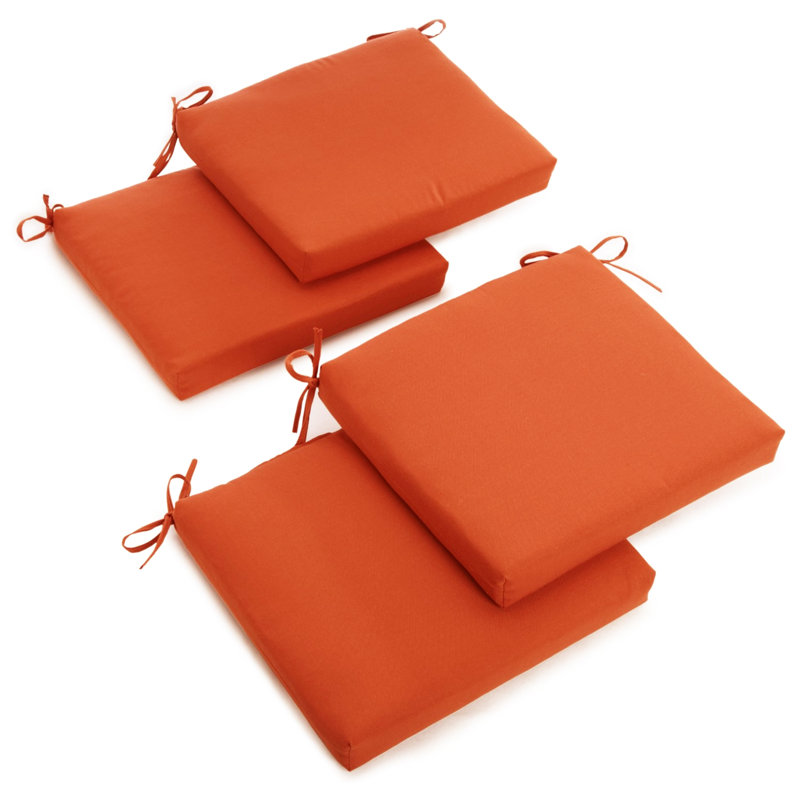 Coussin de chaise d'intérieur, Tangerine