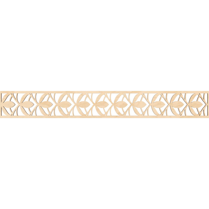 Moulure à panneau Salem, H 6 po x l 46,5 po x P 0,25 po, Bouleau