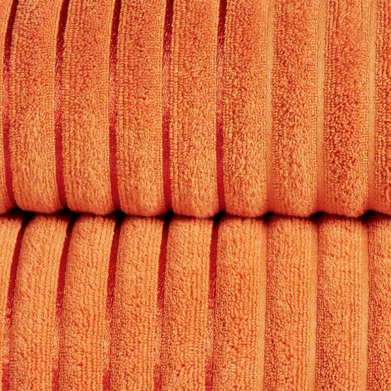 Asata 100% Cotton Midweight Ribbed Mulit-Size Set, Spice
