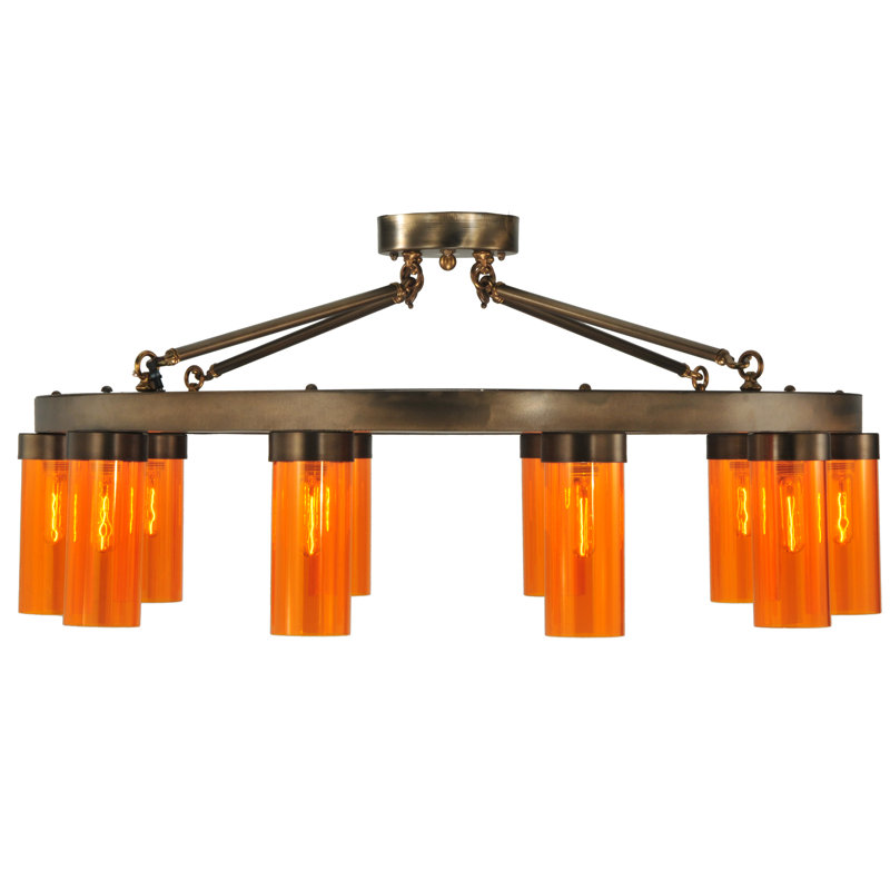 Clark 10 - Light Semi Flush Mount