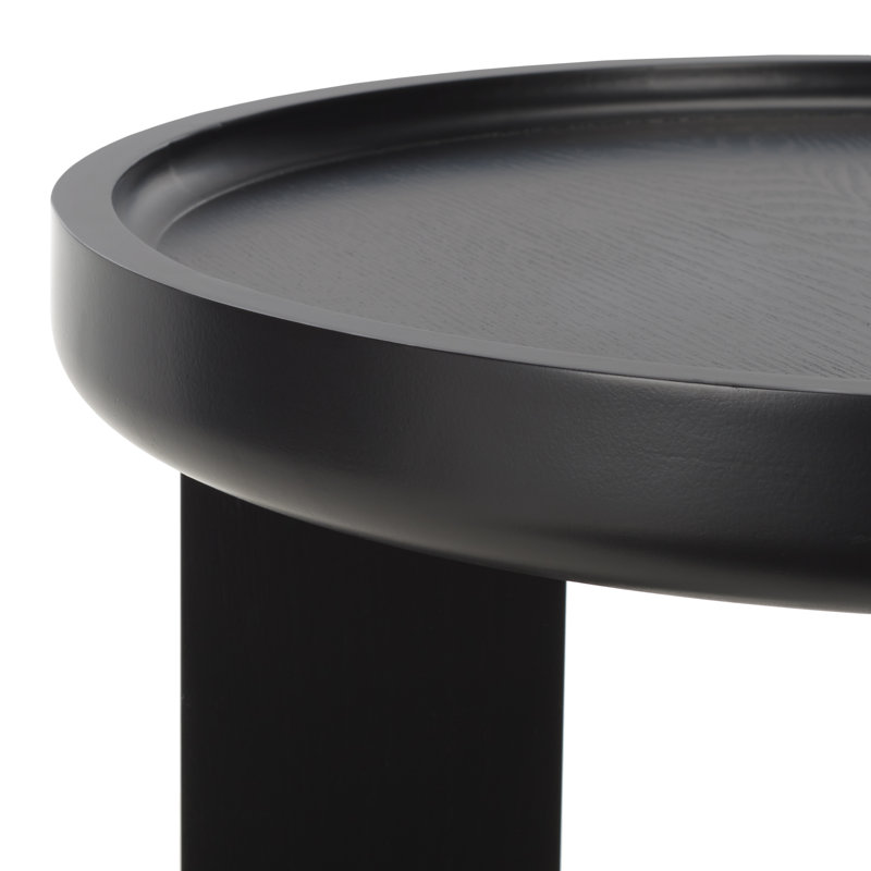 Table de bout haute 19,7 po Verena, Noir
