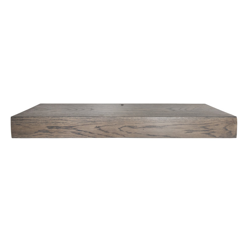 Clopein Oak Solid Wood Accent Shelf, 4'' H x 54'' W x 4'' D