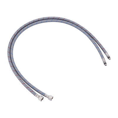 2 PCS M8 Male X 3/8 In. Female COMP X 40 In. Nylon Supply Lines For Kitchen Or Bathroom Faucet