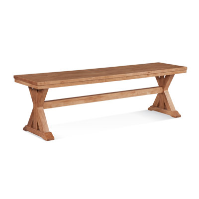 Hues Solid Wood Dining Bench
