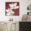 Burgundy Magnolia II - Wrapped Canvas Print-1303279106